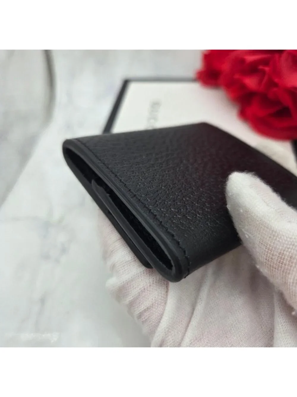 Gucci GG Marmont Coin Purse Black